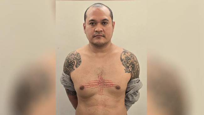 Detik-detik penangkapan Buronan Nomor Wahid Thailand di Bali 